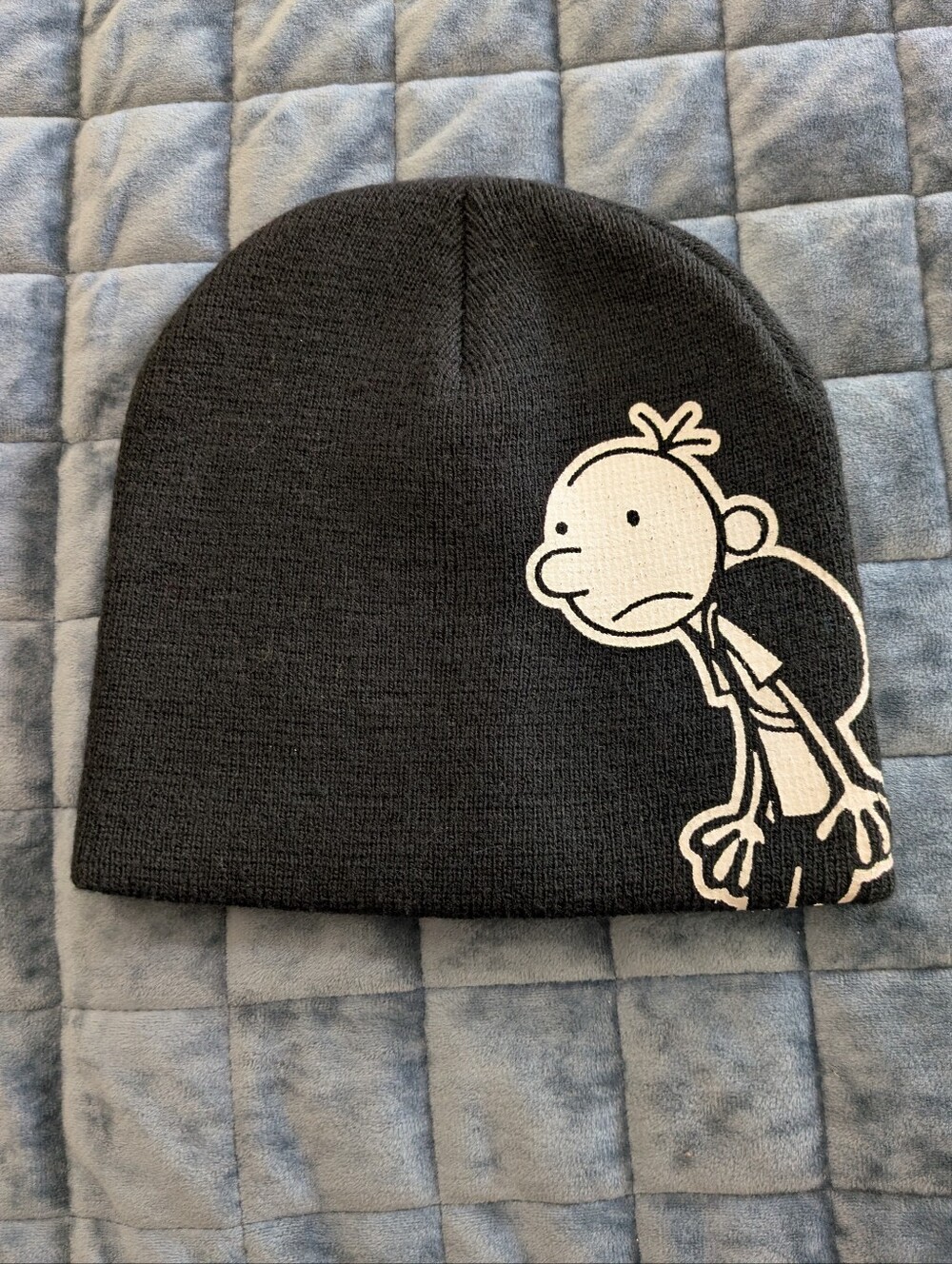 Kids Black Beanie Hat Diary Of A Wimpy Kid
